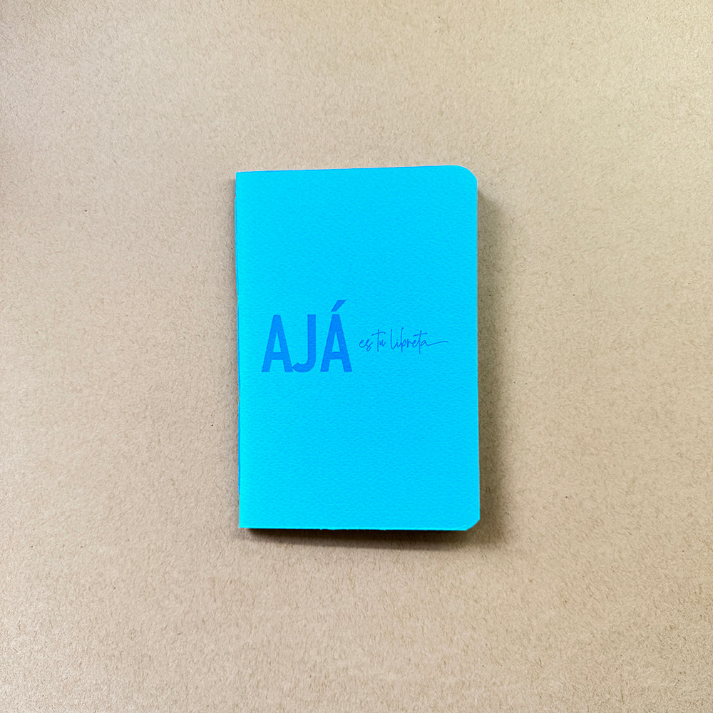 Libreta artesanal costeña – cuaderno de bolsillo colores vibrantes