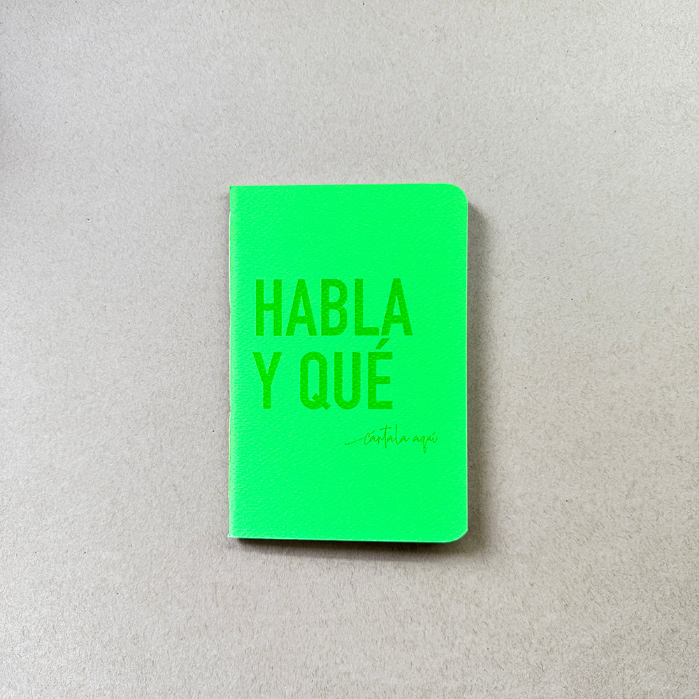 Libreta artesanal costeña – cuaderno de bolsillo colores vibrantes