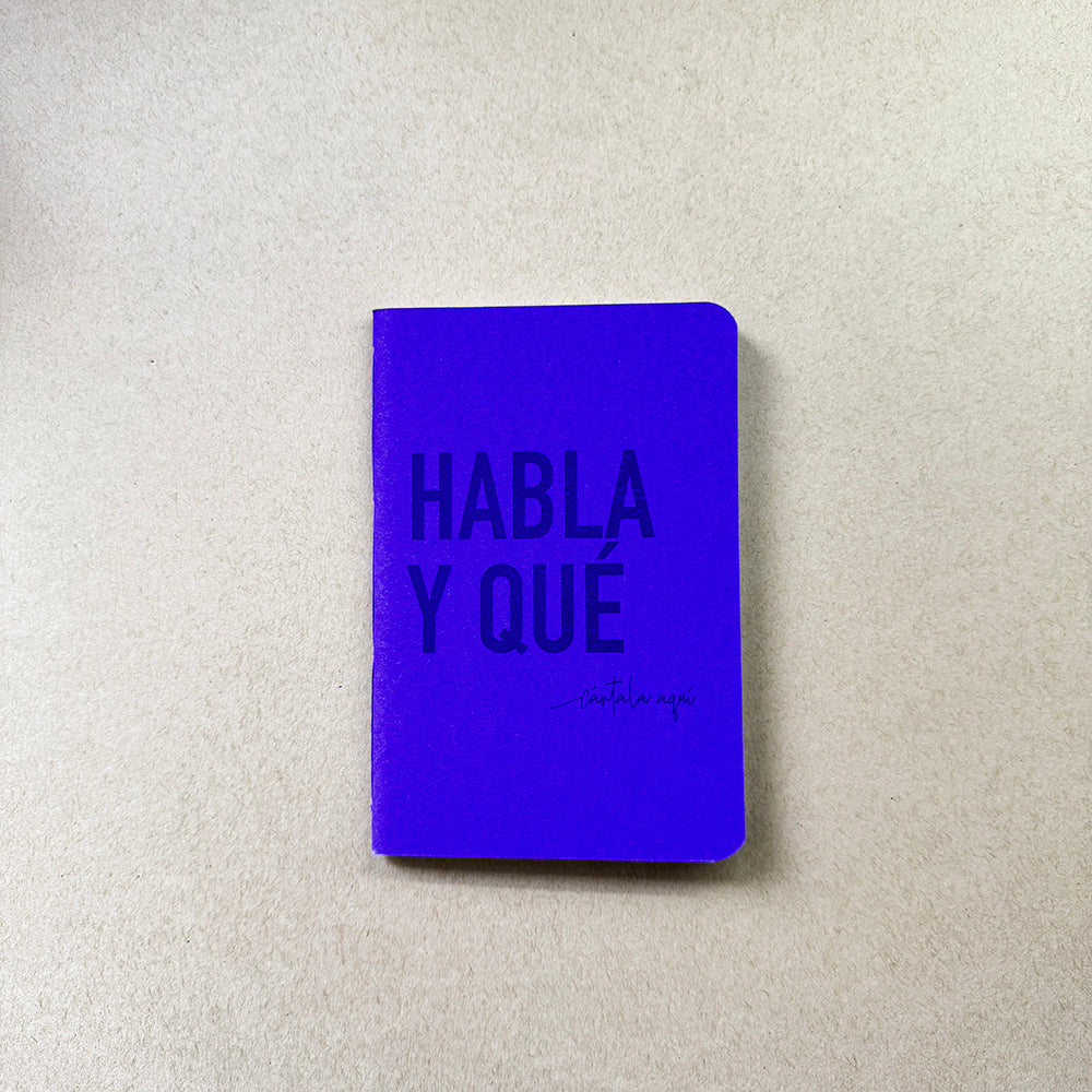 Libreta artesanal costeña – cuaderno de bolsillo colores vibrantes