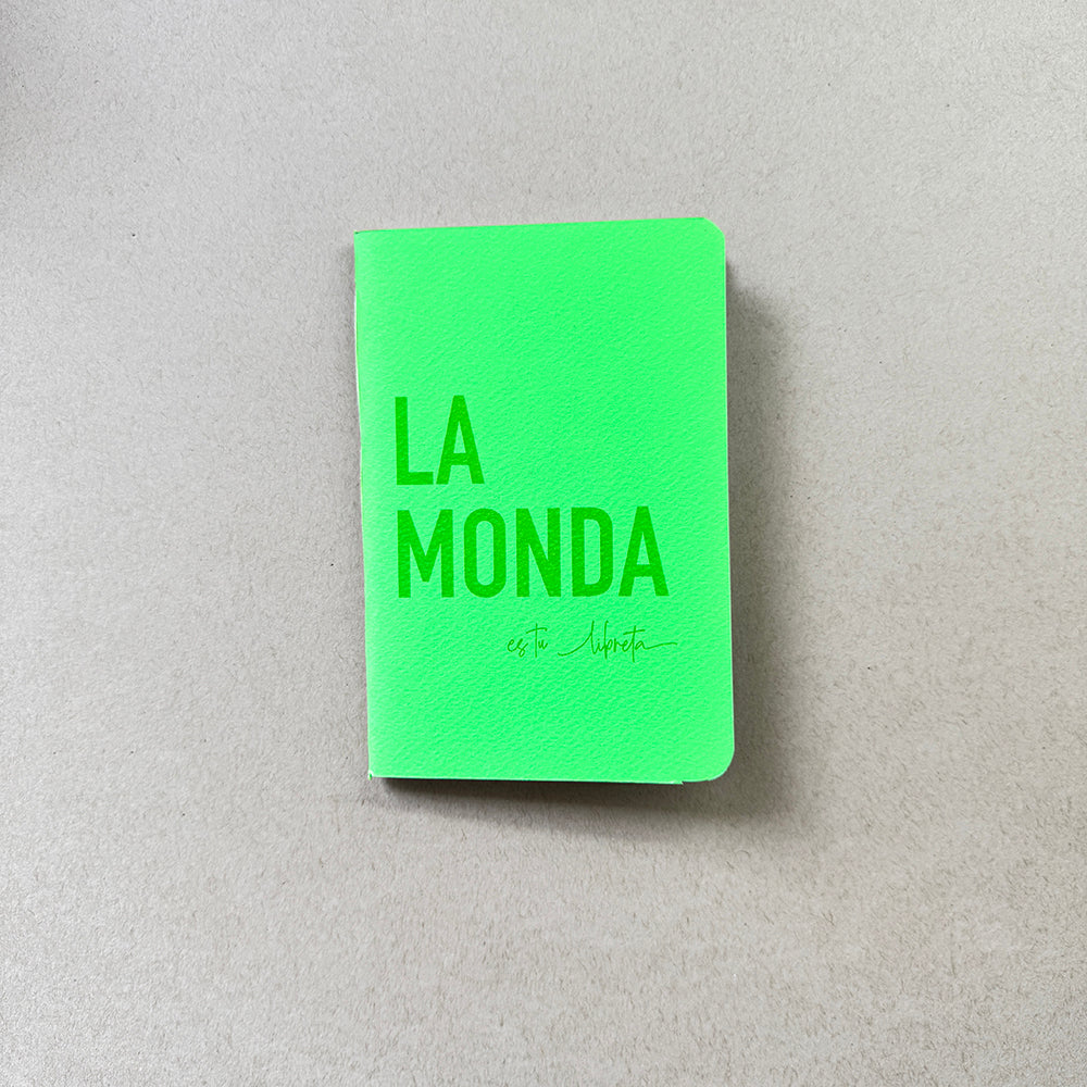 Libreta artesanal costeña – cuaderno de bolsillo colores vibrantes