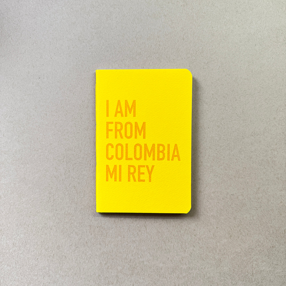 Libreta artesanal costeña – cuaderno de bolsillo colores vibrantes