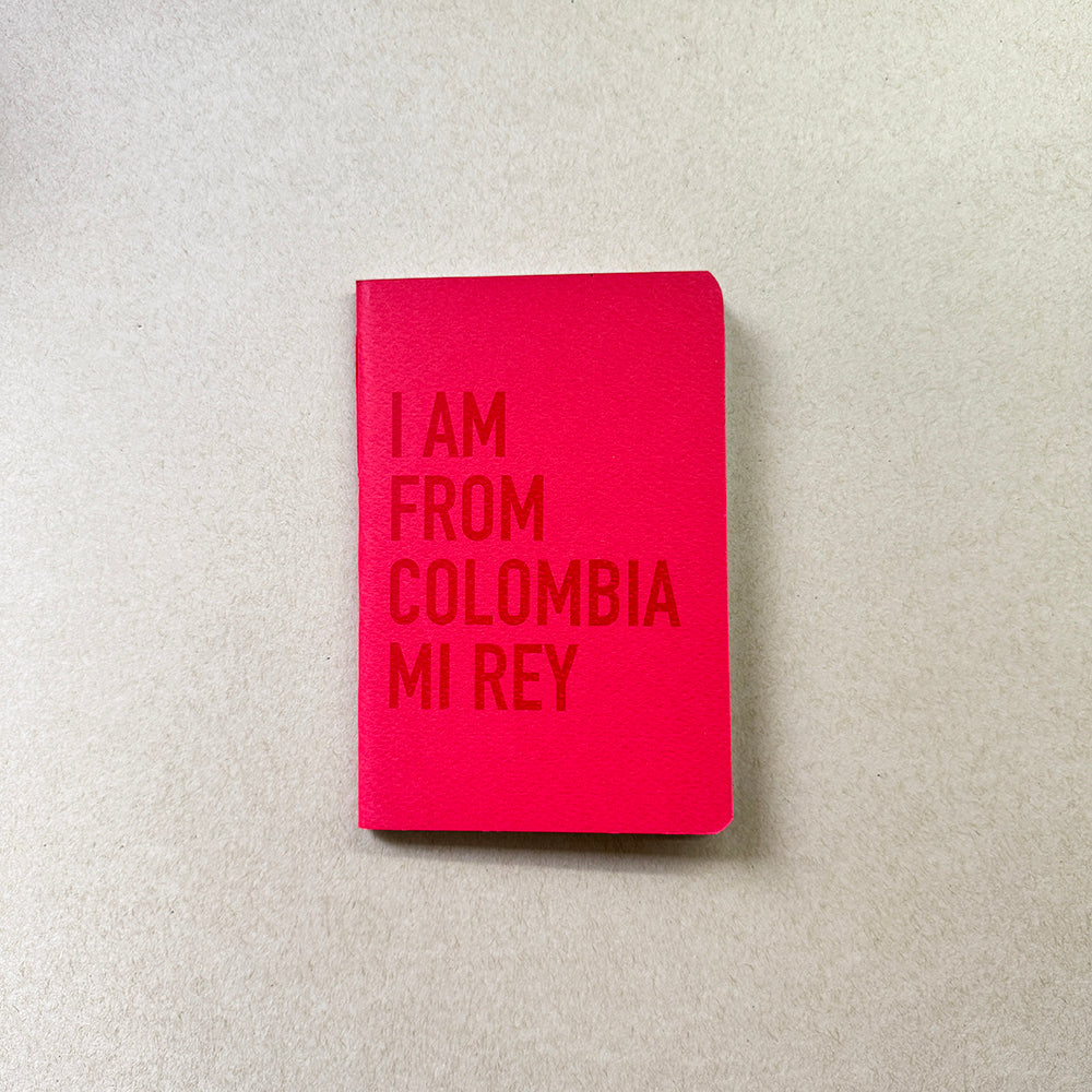 Libreta artesanal costeña – cuaderno de bolsillo colores vibrantes