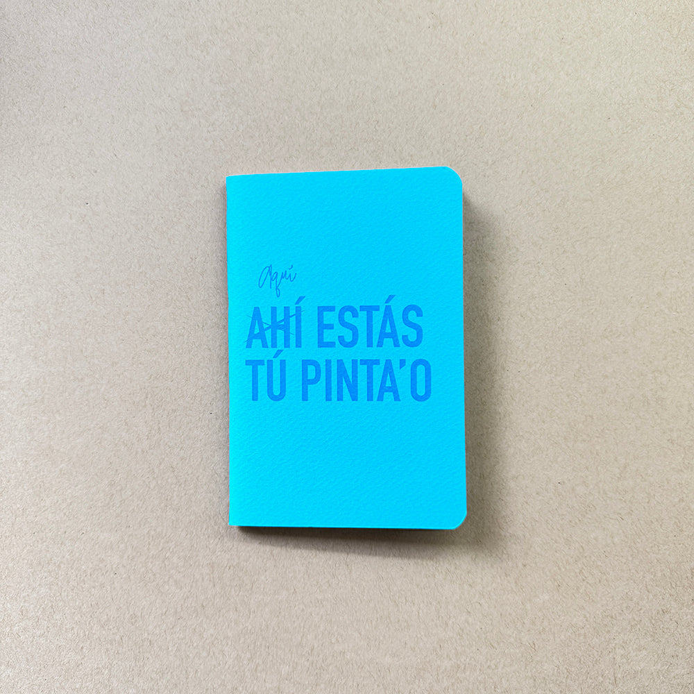 Libreta artesanal costeña – cuaderno de bolsillo colores vibrantes