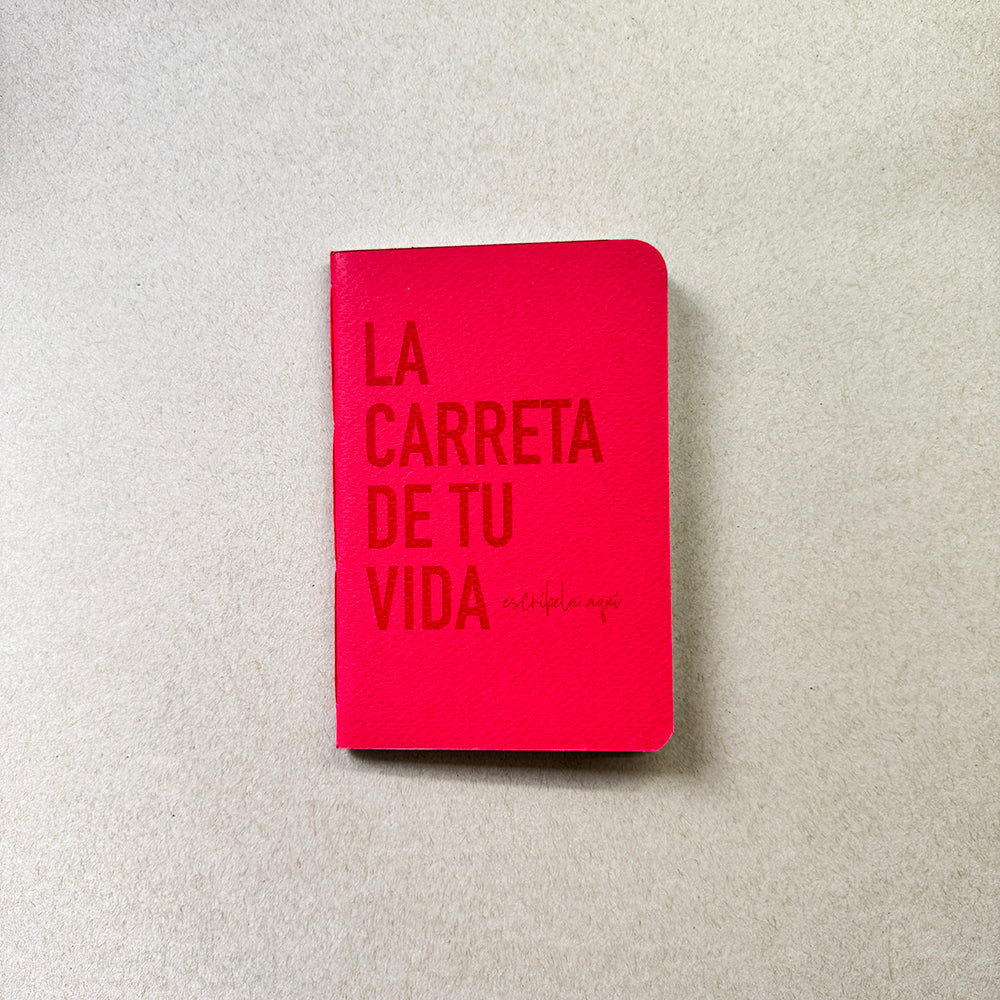 Libreta artesanal costeña – cuaderno de bolsillo colores vibrantes
