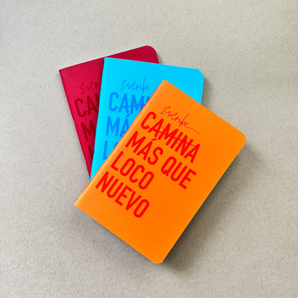Libreta artesanal costeña – cuaderno de bolsillo colores vibrantes