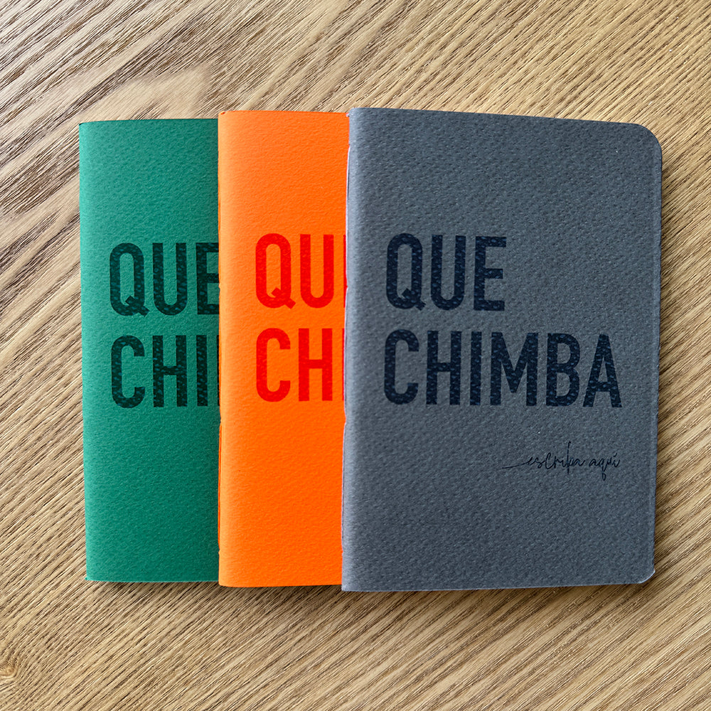 Libreta artesanal paisa – cuaderno de bolsillo colores de montaña